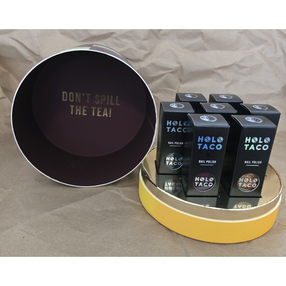 Holo Taco Tea Crèmes Fall 2021 Collection *Comes WITH ALL 7 Polishes - Picture 9 of 14
